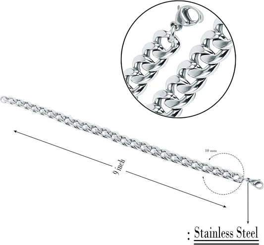 Silver mate classy Bracelet