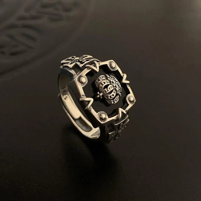 King symbol Ring | Adjustable size