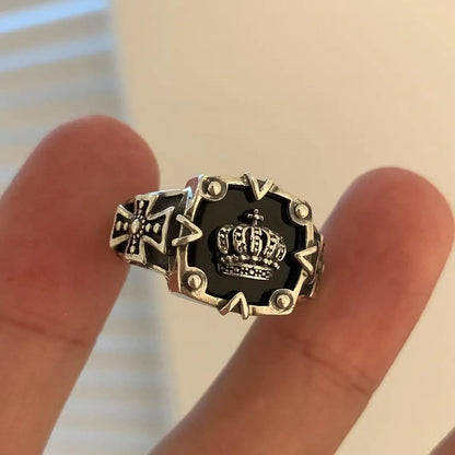 King symbol Ring | Adjustable size