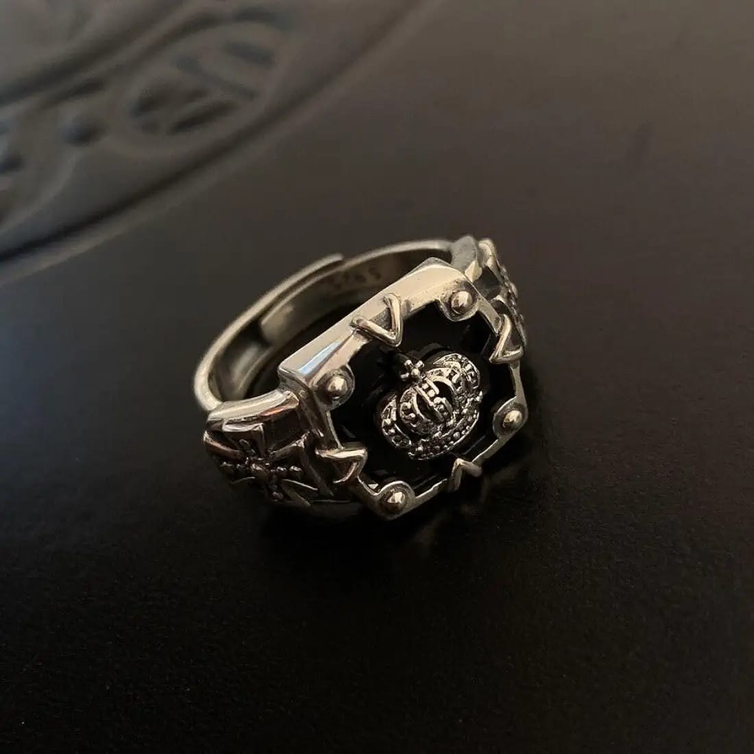 King symbol Ring | Adjustable size