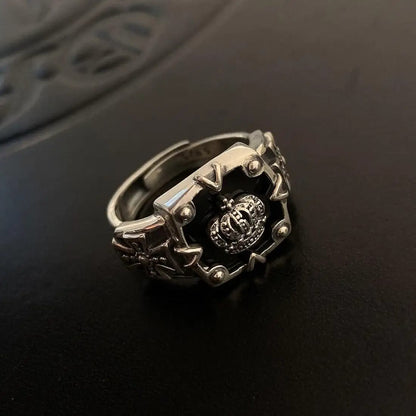King symbol Ring | Adjustable size