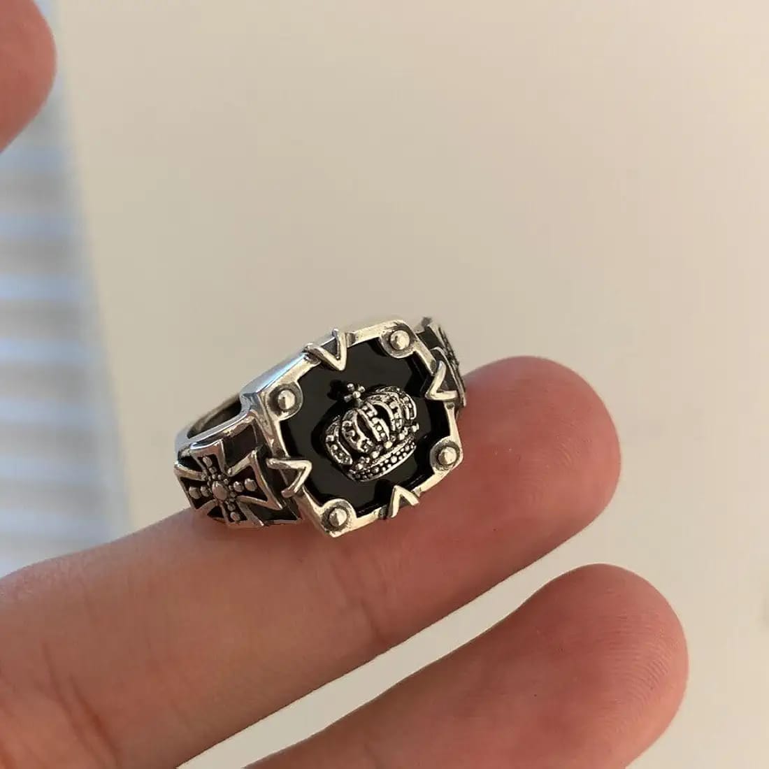 King symbol Ring | Adjustable size